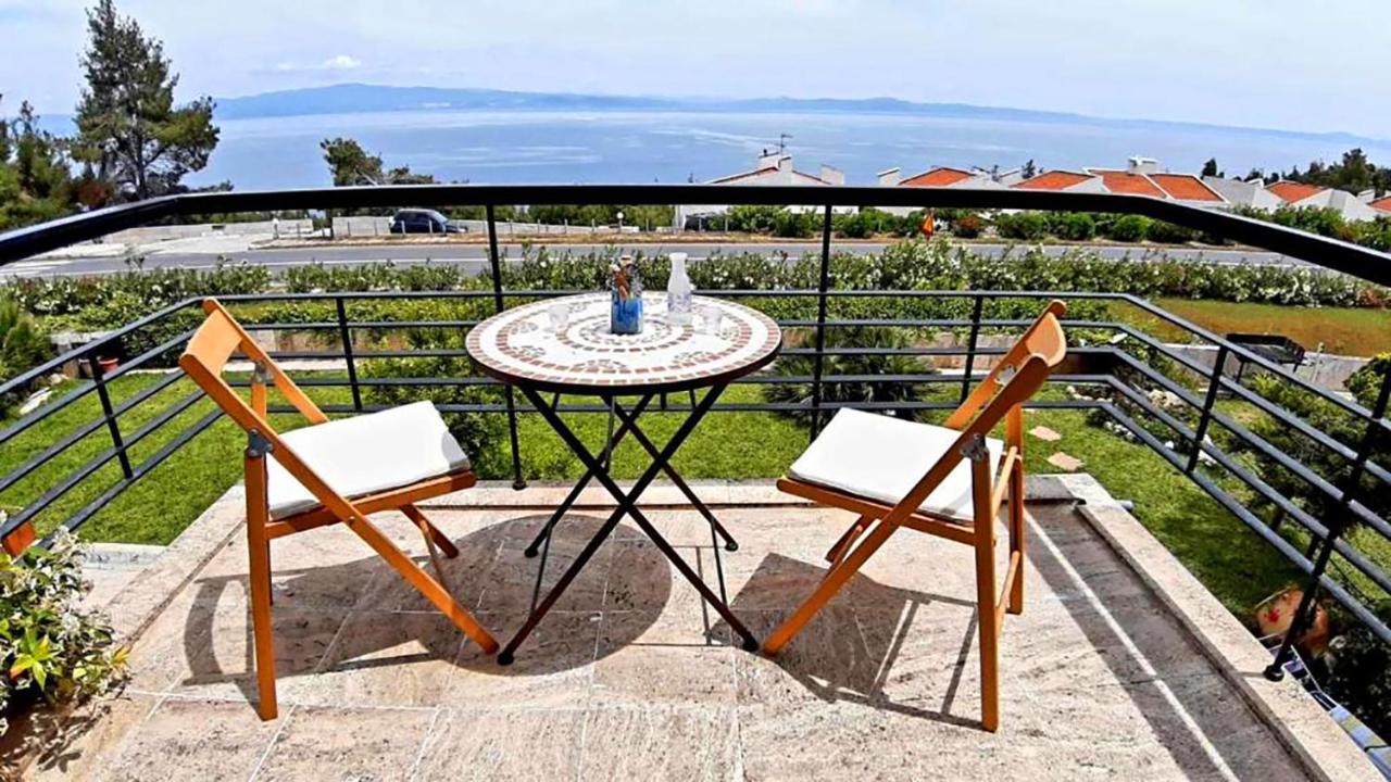 Olia Sea View Shared Pool Villa, Nea Fokea Luaran gambar
