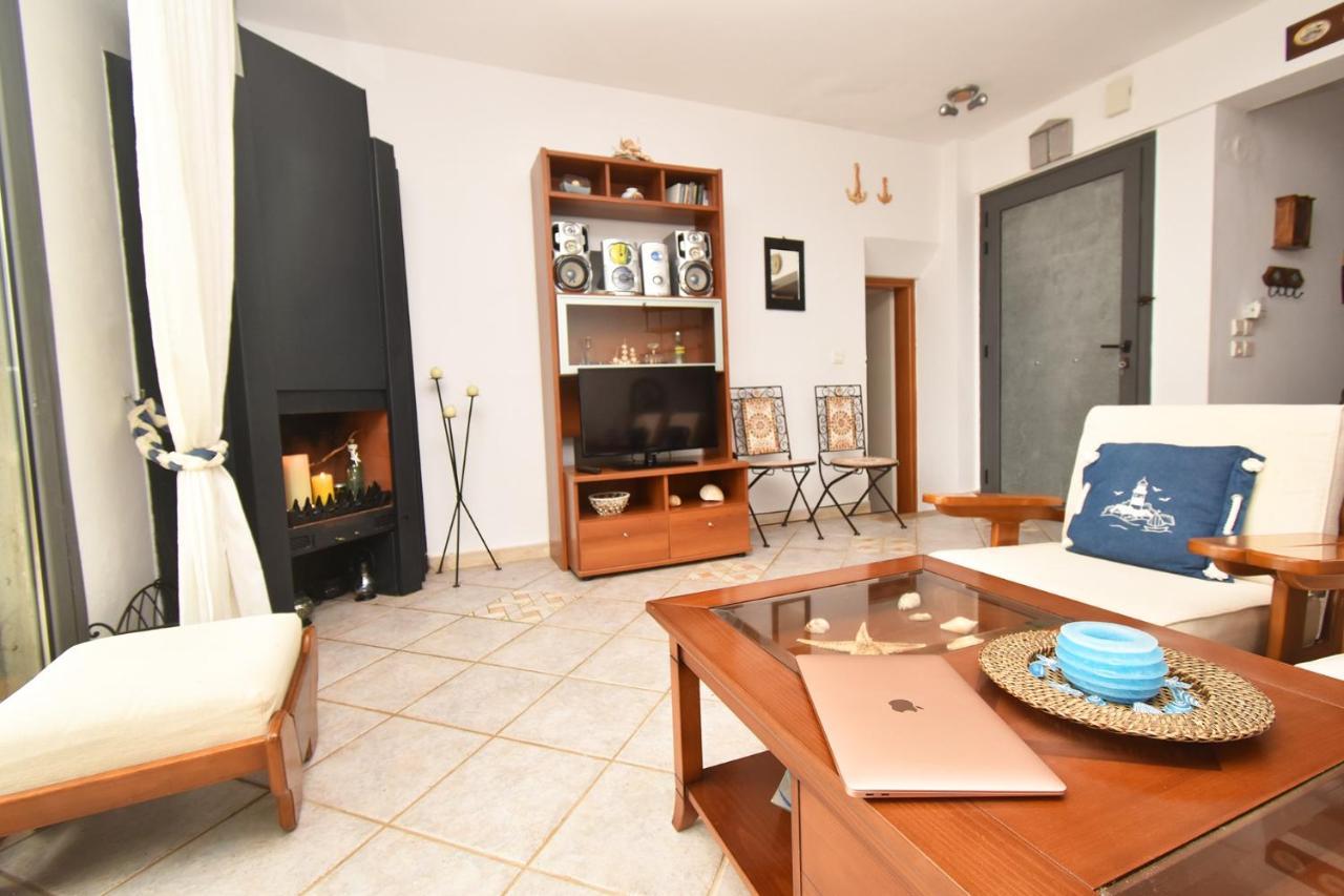 Olia Sea View Shared Pool Villa, Nea Fokea Luaran gambar