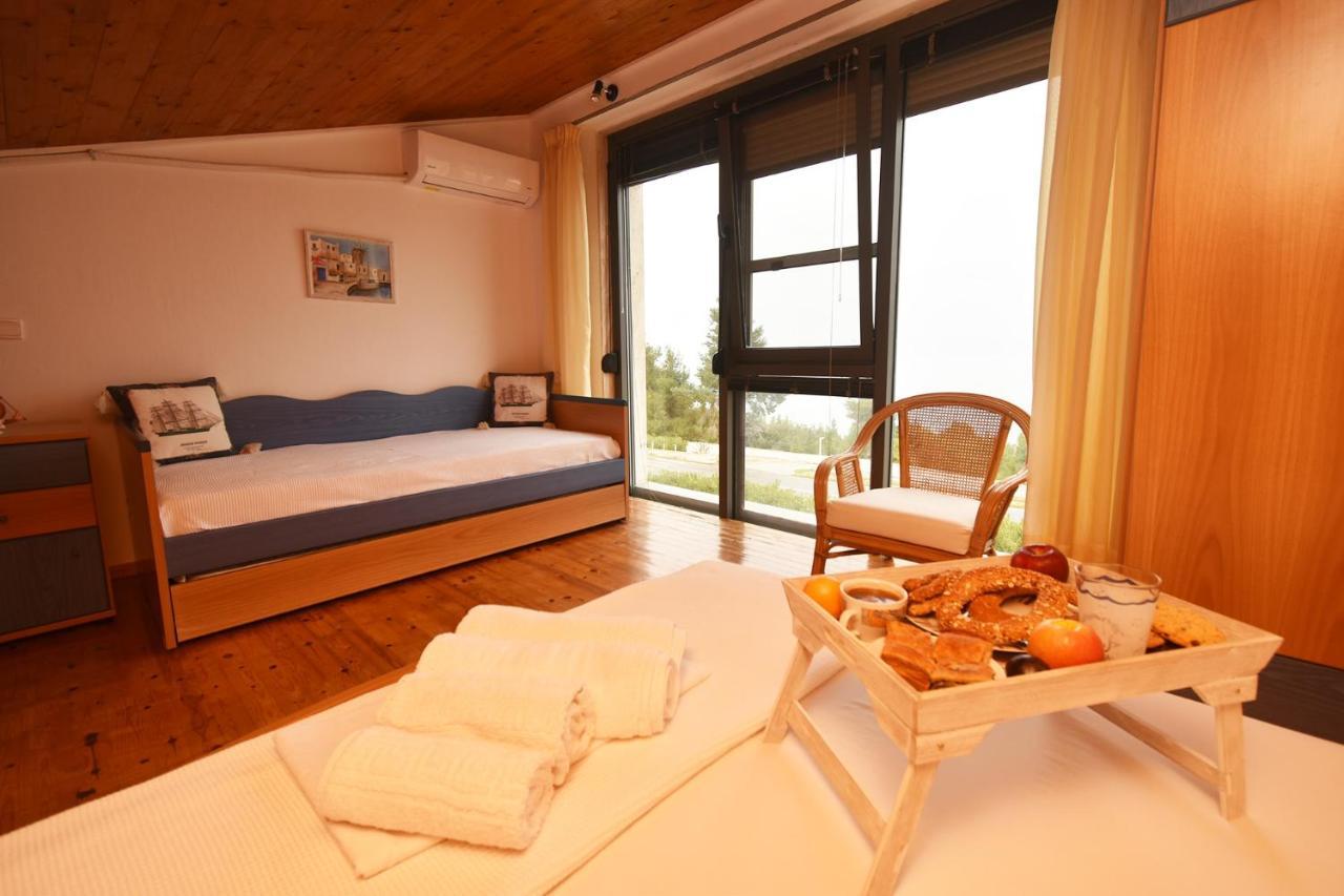 Olia Sea View Shared Pool Villa, Nea Fokea Luaran gambar