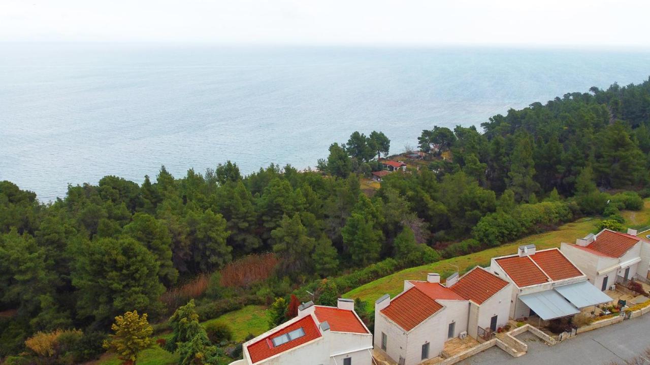 Olia Sea View Shared Pool Villa, Nea Fokea Luaran gambar