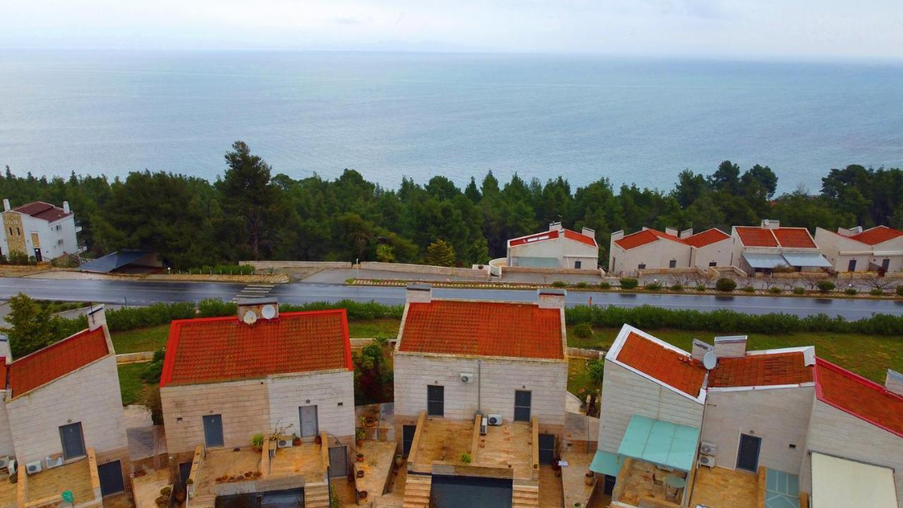 Olia Sea View Shared Pool Villa, Nea Fokea Luaran gambar