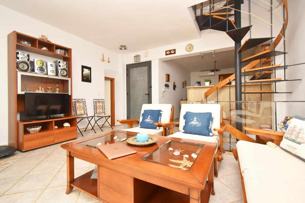 Olia Sea View Shared Pool Villa, Nea Fokea Luaran gambar